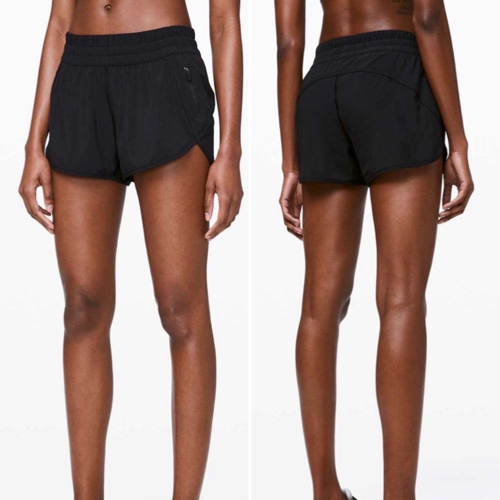 lululemon athletica Black Athletic Shorts
